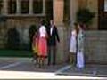 Las Obama almuerzan con los Reyes en Marivent