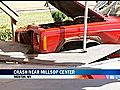 Vehicle Crashes In Front Of Community Center