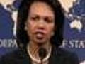 Rice: Russia 'Must End' Military Operations Now