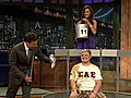 Late Night with Jimmy Fallon - Models and Buckets,  Part 2