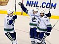 Canucks edge Predators,  win series