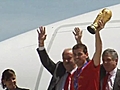 Spain’s World Cup winners return