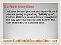 Get Rid Of Double Chin