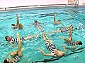 Czech synchronized swimmers