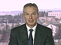 Tony Blair discusses Egypt crisis