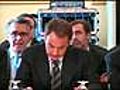 Zapatero habla sobre la crisis económica