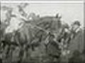 Archive footage of the 1911 Grand National