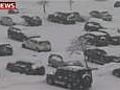 Big freeze hits airports and roads