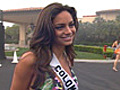 Miss Universe Pageant - Valerie Dominguez (Interview)