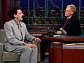 Borat meets David Letterman