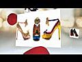 The ladies\\\&#039; favorite-Christian Louboutin Shoes - truly Works of Art-Christian Louboutin Jeweled Platform Slingbac