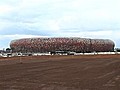 Mondial de foot 2010: présentation du stade de Soccer City