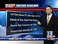 VIDEO: 13WHAM Weather Authority Midday Forecast - April 1,  2010