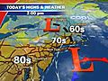 07/08/09: NECN weather forecast,  noon