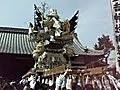 住吉神社　北条節句祭　本宮　御旅町　御旅所　屋台差し上げ