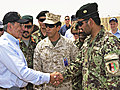 Raw Video: Panetta visits US camp in Afghanistan