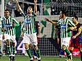 Copa del Rey. Cuartos Vuelta: Betis 3-1 Barcelona