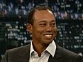 Tiger Woods on Late Night With Jimmy Fallon