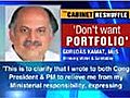 Dissent in PM’s Cabinet,  Kamat sulks