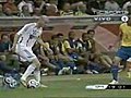 Zinedine Zidane vs Brasil