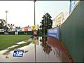 Game will go on after GreenJackets stadium damaged by storms