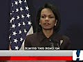 &#039;Hamas Weapons Partly Supplied By Iranians&#039; : Condoleeza Rice.