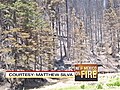 Cochiti Residents Tour Charred Homes