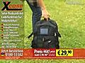 X-Case Solar Rucksack mit Ladefunktion für Mobiltelefon