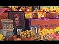 Altar a Frida Kahlo para celebrar el Día de Muertos en China