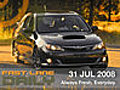 Subaru WRX,  Schumacher Crash, Rhys Millen Hyundai Genesis, Mercedes SLC Gullwing - 07/31/2008