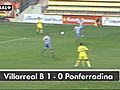 Liga Adelante. Jornada 24. Villarreal B 1-0 Ponferradina