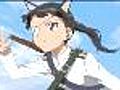 Strike Witches anime action scene