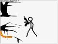 Stickman fight with weapons