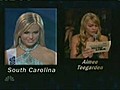 Miss Teen USA 2007 - South Carolina answers a question