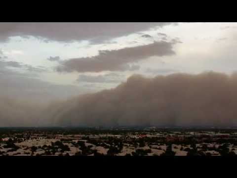 Phoenix Dust Storm Timelapse July 5,  2011