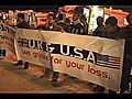 Raw Video: Journalists' Bodies Reach Benghazi