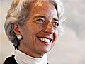 Lagarde chosen to lead IMF; first woman in job