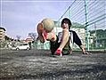 Hiro-K in freestyle football