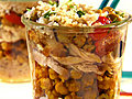 Layered Picnic-in-a-Jar