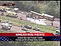 School bus and tractor trailer collide in Missouri