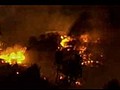 9RAW: Fire rips through US suburb