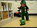 Kid Terrified of Toy Dinosaur