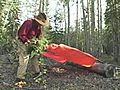 How to Make a Log Bivouac
