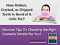 Fort Mill SC Cosmetic Dentist - Find The RIGHT Fort Mill Dentist