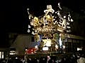 住吉神社　北条節句祭　宵宮　御旅町　御旅所　屋台差し上げ