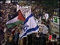 Manifestation pour le paix en Israël