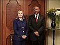 Clinton Cuts Short African Trip