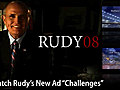 Rudy Giuliani Television Ad &quot;Challenges&quot;