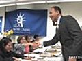 Ruben Diaz Jr. visits Citizenship NOW!