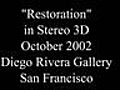Restoration,  San Francisco Art Institute 2002